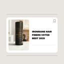 IRONMANE HAIR Fibers Voted Best 2025