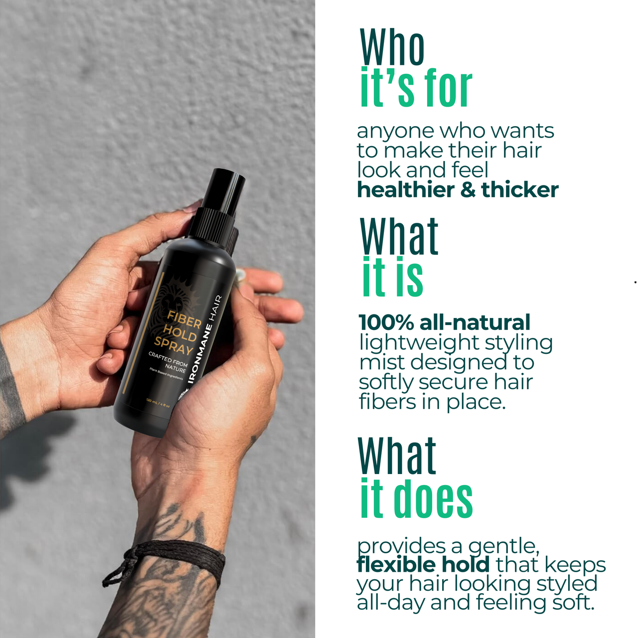 Hair Fiber Hold Spray