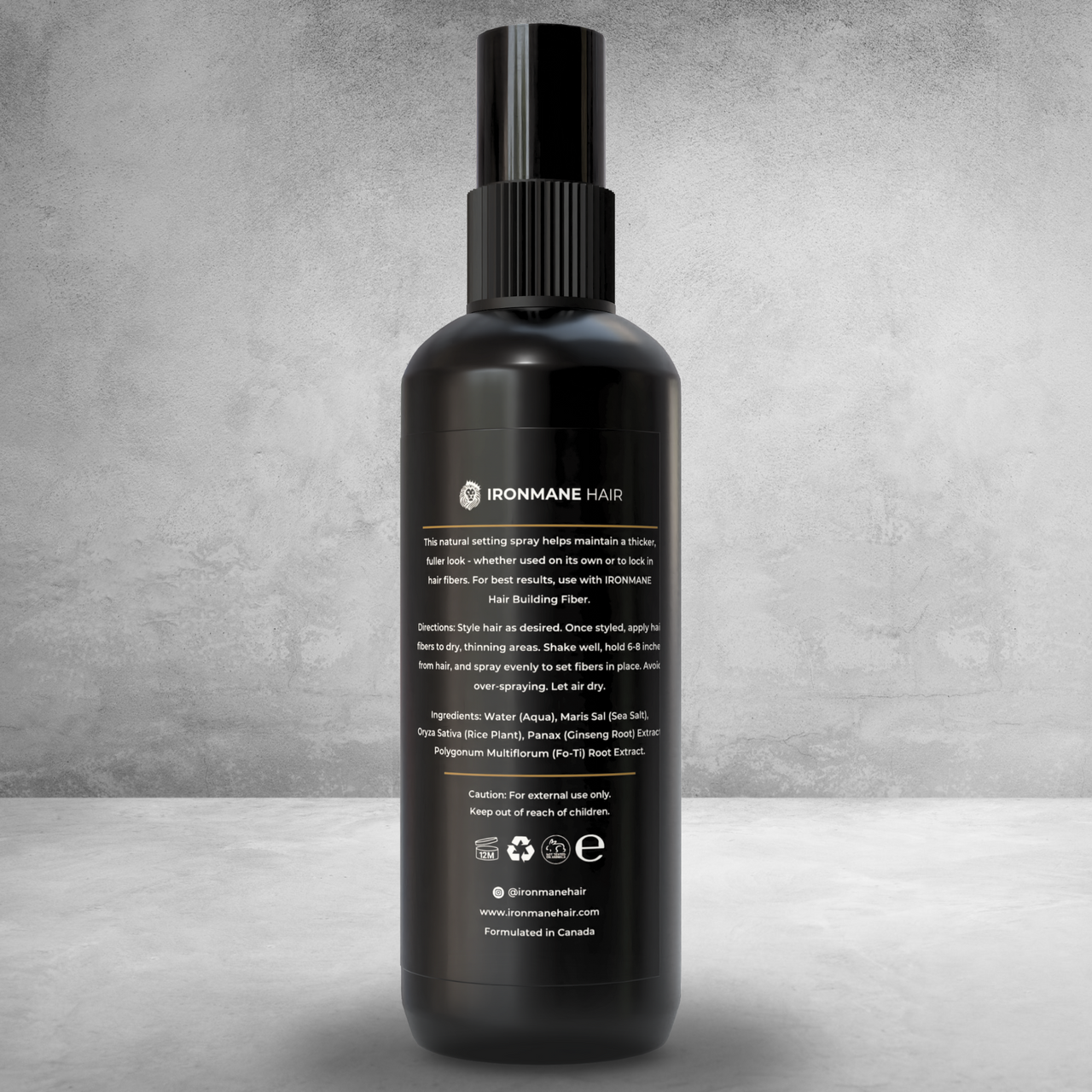 Hair Fiber Hold Spray